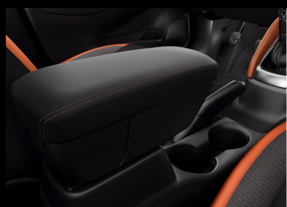 Nissan Fabric Armrest Orange - Micra