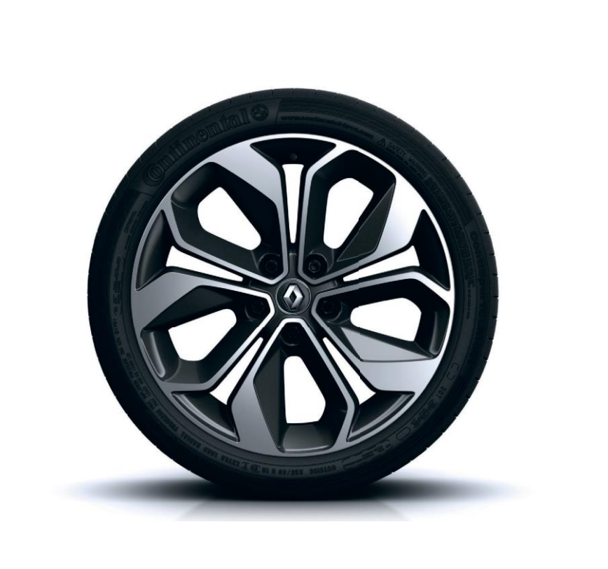 Renault 18" Grand Tour Alloy Wheel Rim - Diamond Grey - Megane