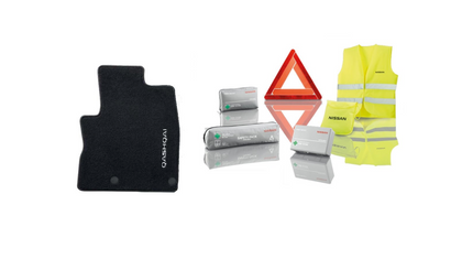 Nissan Qashqai 2021 (J12) - Delivery Pack (Mats/Safety Pack)