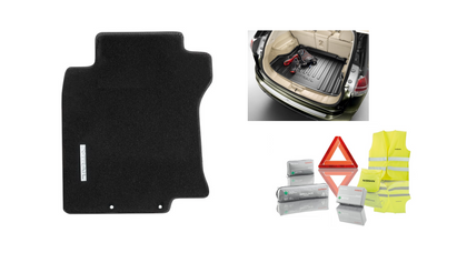 Nissan X-Trail (T32) - Protection Pack (Mats/Trunk liner/Bumper Upper Protection/Safety Kit)