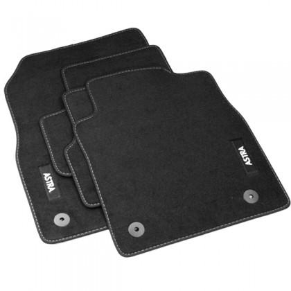 Vauxhall Astra J - Carpet Mats Tailored Fitted Black Set of 4