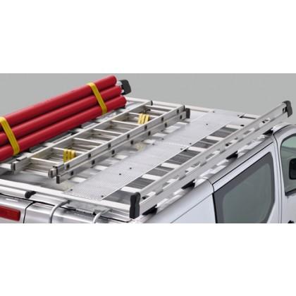 Vauxhall Vivaro B Roof Rack Tray Walkway - Aluminium - L1H1 swing doors