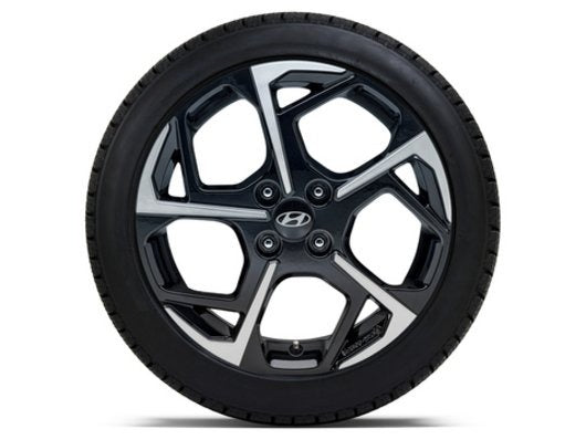 Hyundai 16" Alloy Wheel, Sinan, Bicolour - i20
