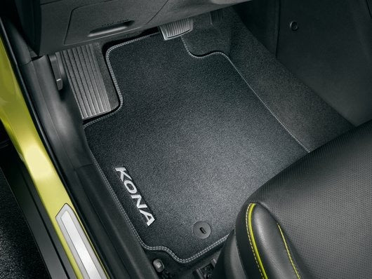 Hyundai Floor Mats, Velour,- KONA Hybrid