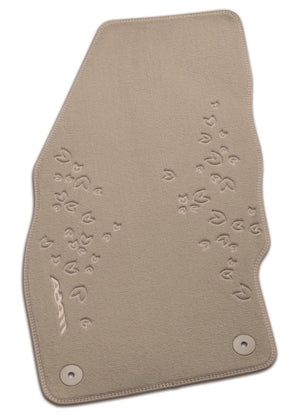 Vauxhall Adam - Footwell Floor Mats - Carpet Floor Velour- Fly/Chic